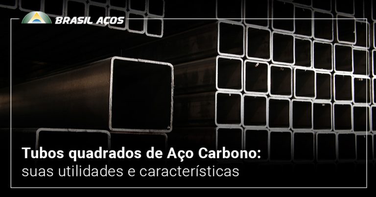 Tubos quadrados de Aço Carbono