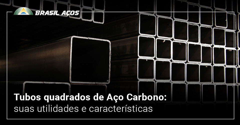 Tubos quadrados de Aço Carbono