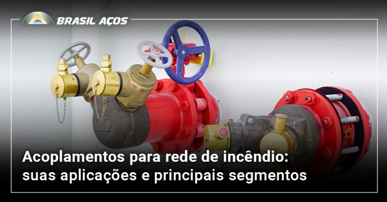 Acoplamentos para rede de incêndio