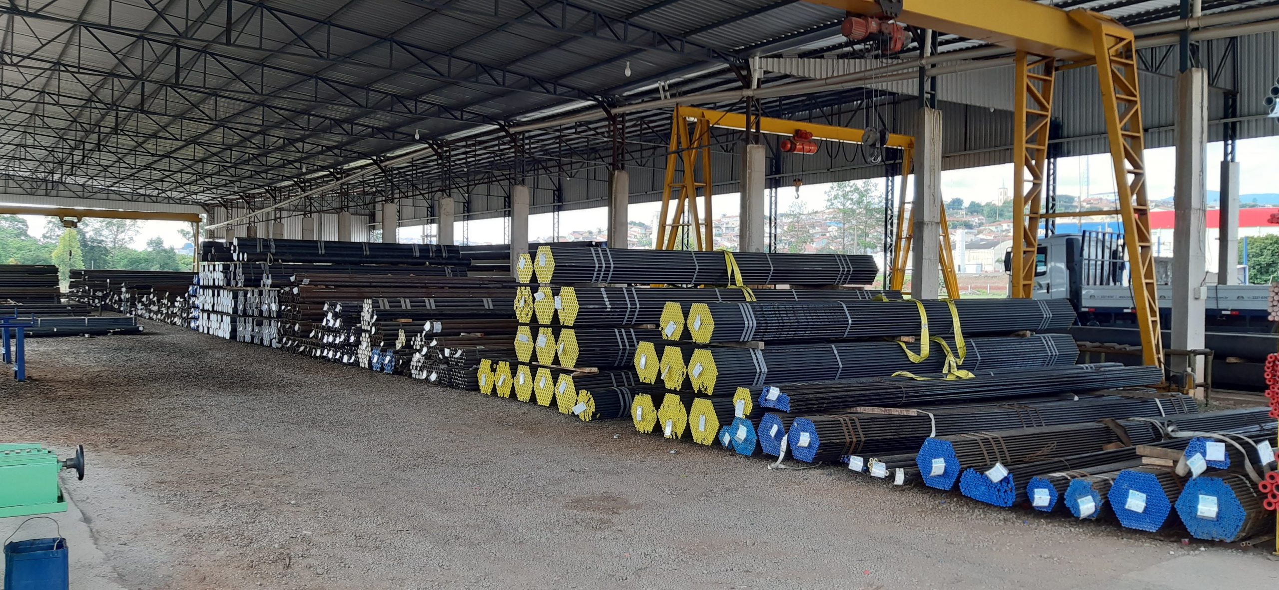 Tubos de aço Carbono distribuidora nacional Brasil Aços