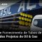 fornecimento de tubos de aço e a imagem possui o texto Logística e Fornecimento de Tubos de Aço para Grandes Projetos de Oil & Gas