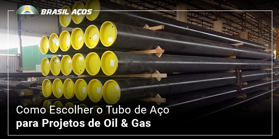 Fornecedor de tubos de aço carbono e a imagem possui o texto Fornecedor de tubos de aço carbono com pronta entrega: como escolher?