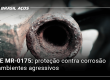 NACE MR-0175 e a imagem possui o texto NACE MR-0175: proteção contra corrosão em ambientes agressivos