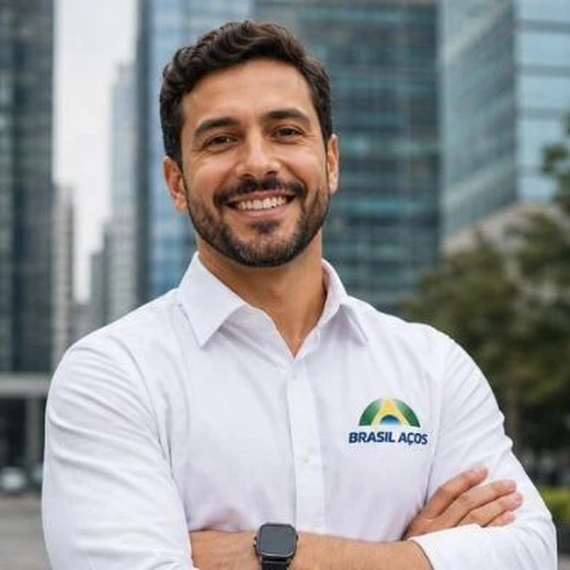 Profissional em ambiente corporativo