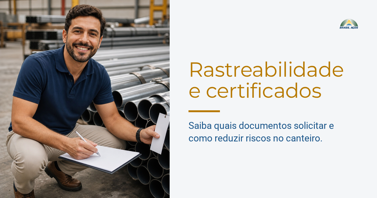 Como garantir conformidade: rastreabilidade e certificados